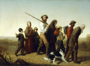 Refugiados de la Unión, 1865 de George W. Pettit