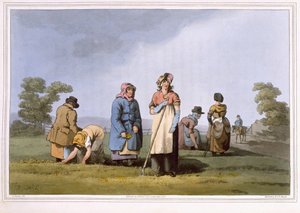 Lowkers, grabado por Robert Havell el Viejo, publicado en 1814 por Robinson y Son, Leeds