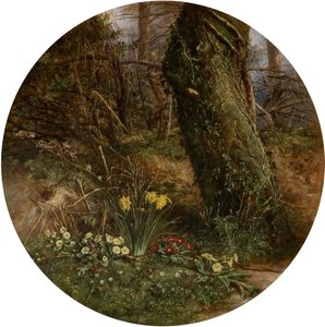 La resurrección del año, 1857 de George Wallis