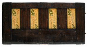 Panel mural decorativo (roble pintado) de George Walton