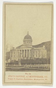 Capitolio del Estado en Montpelier, VT. de George Watson