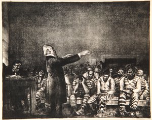 Bendición en Georgia, 1916 de George Wesley Bellows