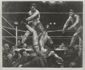 Dempsey y Firpo de George Wesley Bellows