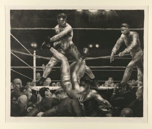 Dempsey y Firpo de George Wesley Bellows