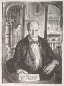 Autorretrato de George Wesley Bellows de George Wesley Bellows