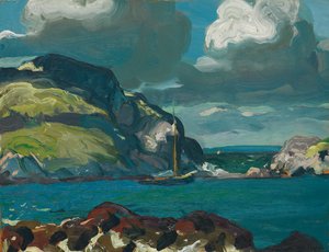 Cielo gigante, 1913 de George Wesley Bellows