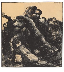 Sujétalos, 1912 de George Wesley Bellows