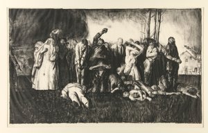 Masacre: serie de guerra de George Wesley Bellows