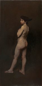 Desnudo, Señorita Bentham, Nueva York, 1906