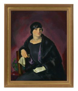 Retrato de la Sra. Walter Richter (óleo sobre lienzo)