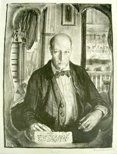 Autorretrato de George Wesley Bellows