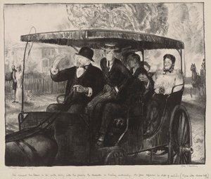 Domingo, yendo a la iglesia: recuerdos de un domingo por la mañana en Columbus, Ohio, 1897