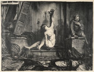 El cigarrillo: serie de guerra de George Wesley Bellows