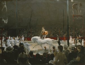El circo, 1912 de George Wesley Bellows