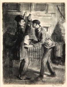 El Asalto, 1921 de George Wesley Bellows