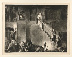 El asesinato de Edith Cavell de George Wesley Bellows