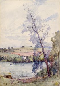 Escena del Lago de George Whitton Johnstone