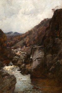 Las cataratas de Tummel de George Whitton Johnstone