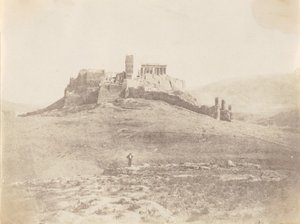 Pnyx y Acrópolis, ca. 1848 de George Wilson Bridges