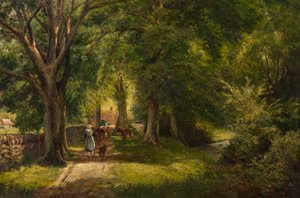 El Bosque, Betts-Y-Coed de George Wimpenny