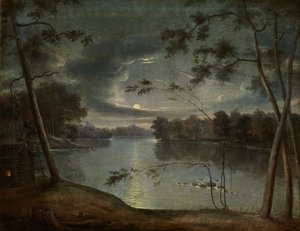 Paisaje Nocturno de George Winter