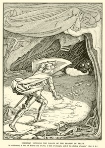 Cristiano entrando en el Valle de la Sombra de la Muerte