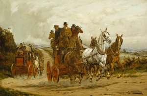 Las diligencias de Londres a York de George Wright
