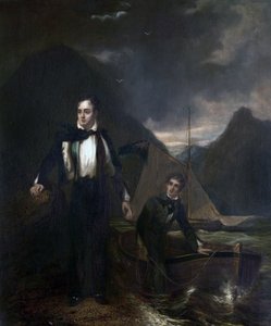 6º Lord Byron y su Sirviente Robert Rushton