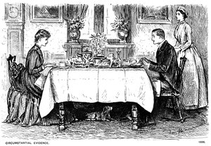 Evidencia circunstancial, 1886-1891 de George du Maurier