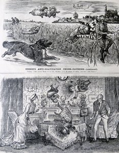La ingeniosidad de EDISON vista por George du Maurier