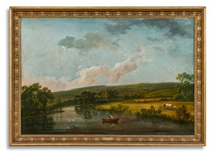 Hazel Gap, cerca de Welbeck (óleo sobre lienzo)