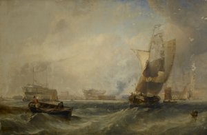 Una pieza de mar, 1831 de George the Elder Chambers