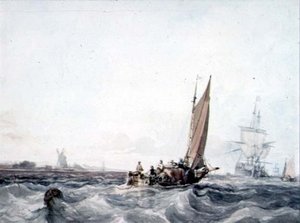 Paisaje marino de George the Elder Chambers