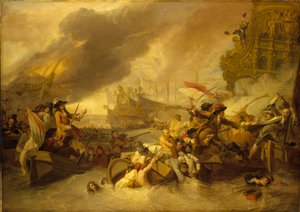 La batalla de La Hogue, 23 de mayo de 1692