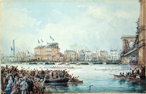 La regata de Oxford y Cambridge de George the Younger Chambers