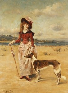 En la playa de George van den Bos