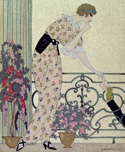 "Gazette du Bon Ton", placa de disfraces de "N