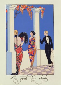 El sabor de los chales de Georges (after) Barbier