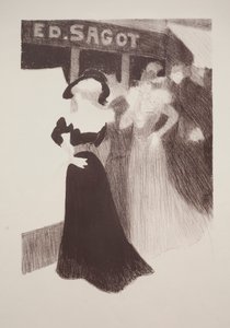 Galería de Sagot, 1898 de Georges Alfred Bottini