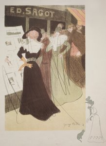 Galería de Sagot, 1898 de Georges Alfred Bottini