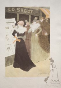 Galería de Sagot, 1898 de Georges Alfred Bottini
