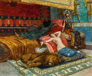 Momentos de ocio, 1888 de Georges Antoine Rochegrosse