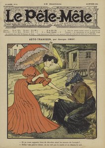 Auto-traición. Ilustración para Le Pele-Mele, 1906