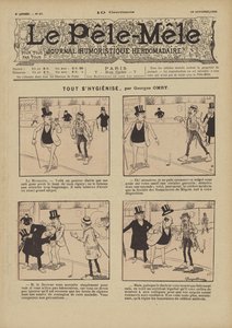 Todo se higieniza. Ilustración para Le Pele-Mele, 1902