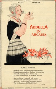 Cigarrillos Abdulla de Georges Barbier