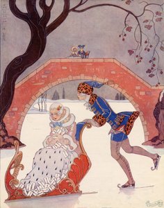 Cigarrillos Abdulla, 1925 de Georges Barbier