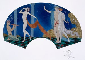 Fan design de Georges Barbier