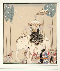 La Belle Missous de Personages de Comedie, pub. 1922 (impresión en plantilla) de Georges Barbier