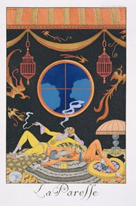 La Paresse de Georges Barbier