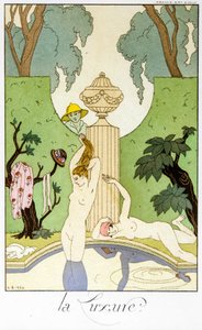 Amor por el lujo de Georges Barbier